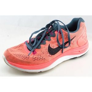 Nike Lunarglide 5‎ Running Shoes Orange Synthetic Women 6.5 Medium